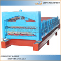 galvanized metal steel panel double layer cold forming machine /double decker cold making machine